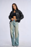 Geaca BT, model impletit, BLACK
