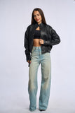 Geaca BT, model impletit, BLACK