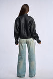 Geaca BT, model impletit, BLACK