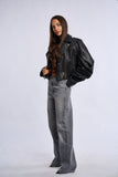 Geaca piele jumbo DEMI